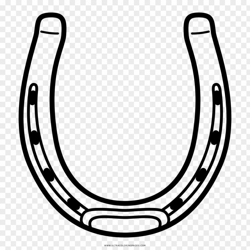 Horse Horseshoe Drawing La Decorazione Della Casa PNG