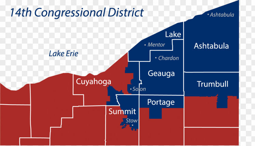 Ohio's 14th Congressional District Summit County, Ohio United States Congress State Route 14 Map PNG