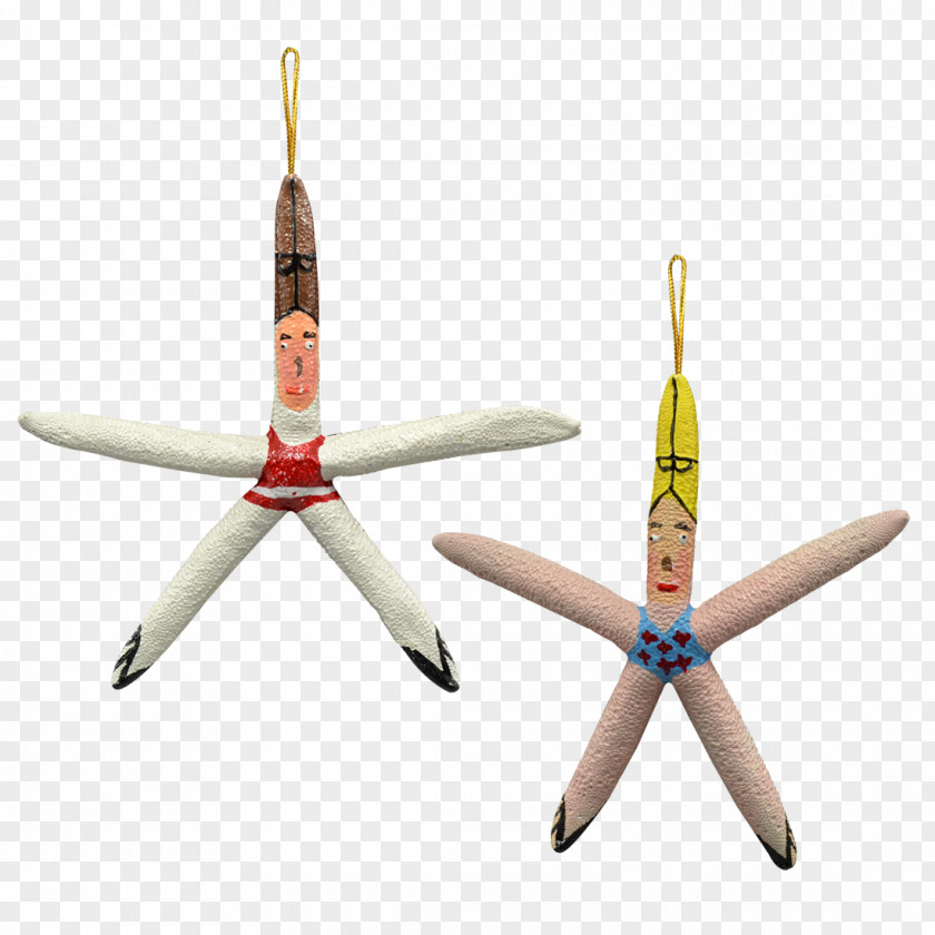 Shells And Starfish Airplane Propeller Wing PNG