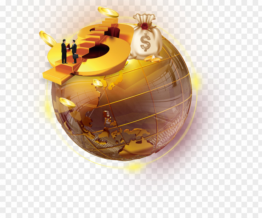 Golden Earth Download PNG