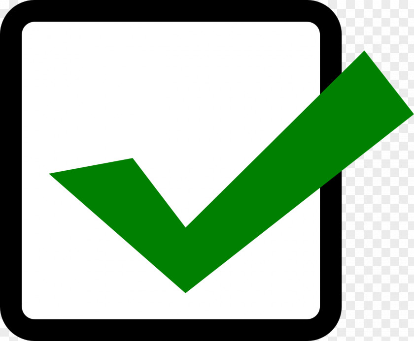 Green Tick Check Mark PNG
