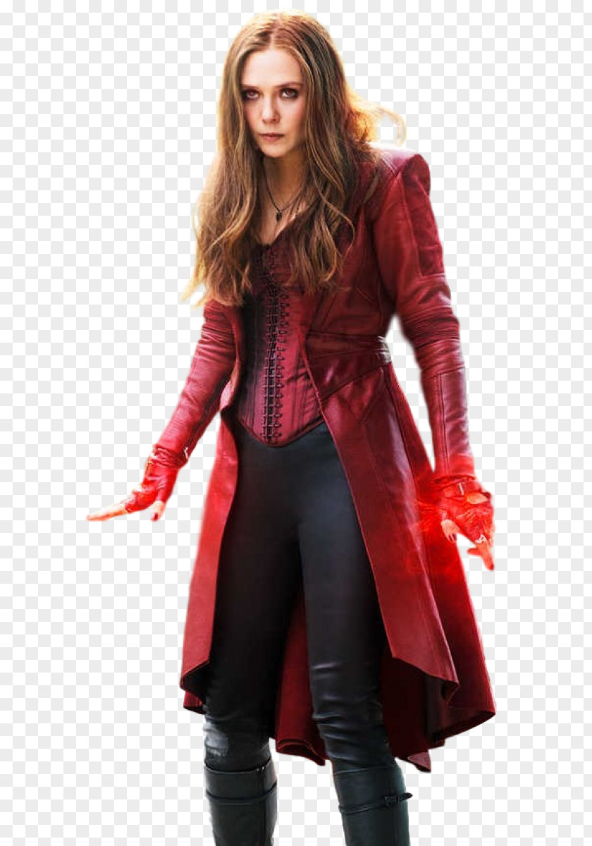 Scarlet Witch Elizabeth Olsen Wanda Maximoff Quicksilver Captain America: Civil War PNG