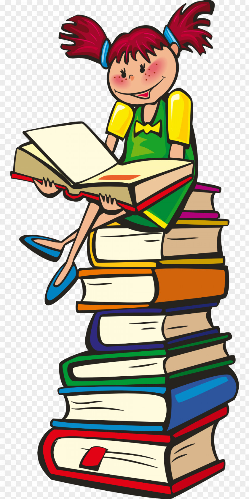 School Book Review Reading Clip Art PNG