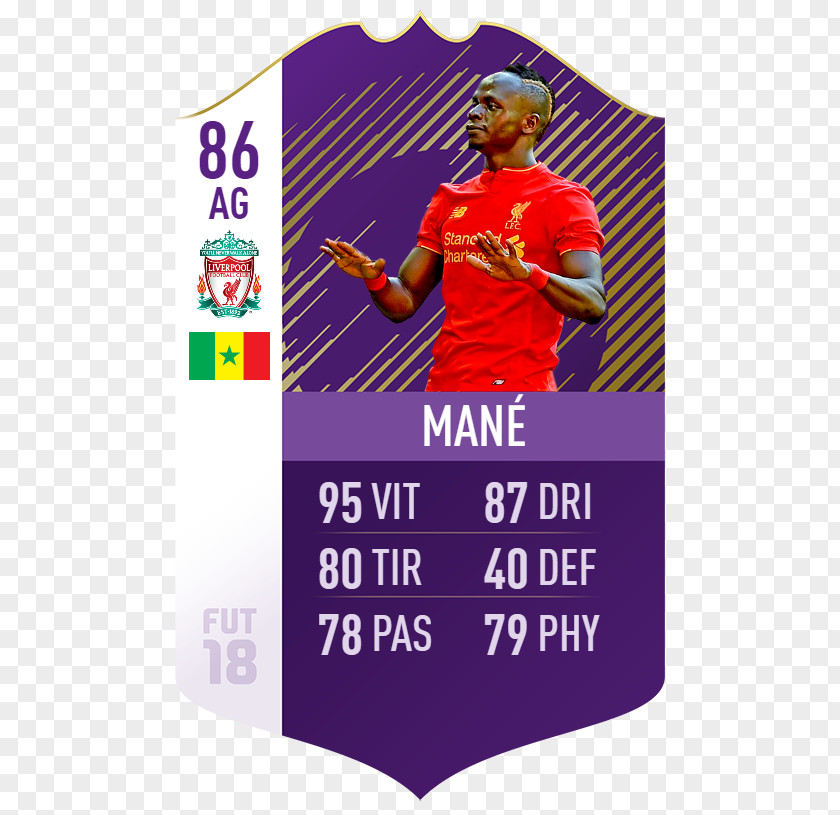 Football FIFA 18 14 17 Liverpool F.C. Player PNG