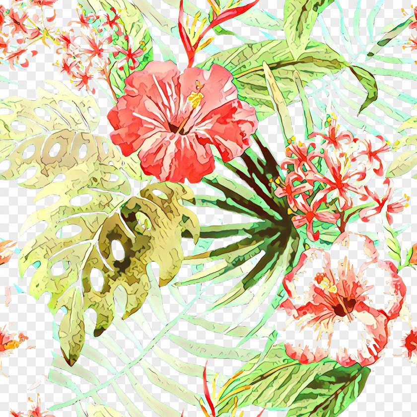 Plant Flower Floral Background PNG