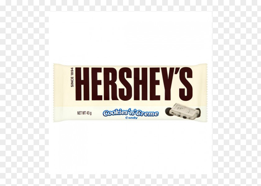 Candy Chocolate Bar Hershey's Cookies 'n' Creme Twix Cream Hershey PNG