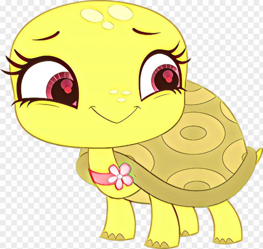 Cartoon Yellow Smile PNG