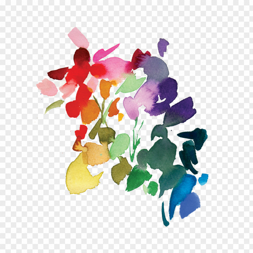 Flower Floral Design Image Painting PNG