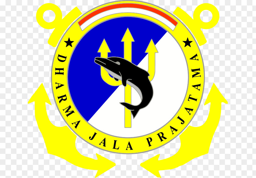 Indonesian Flag Sea And Coast Guard Logo PNG