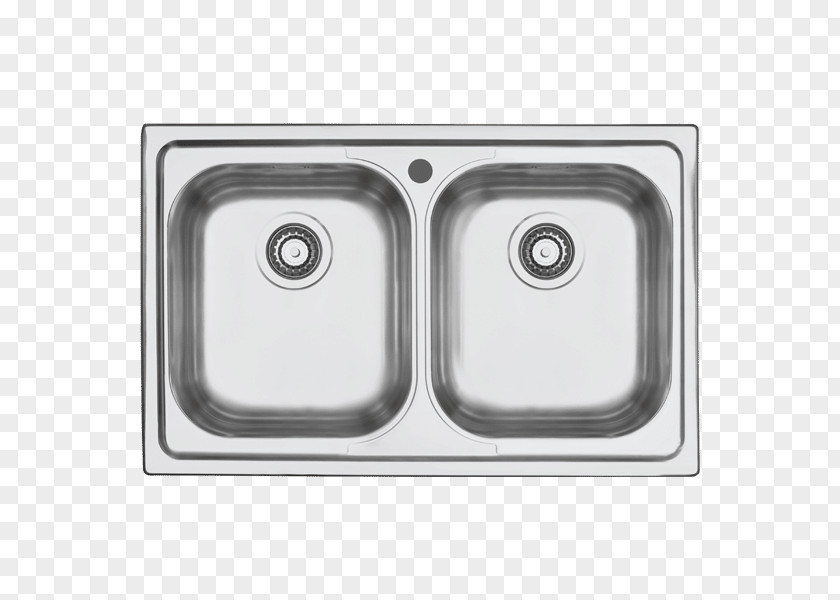 Sink Stainless Steel Bowl Tap Kitchen PNG