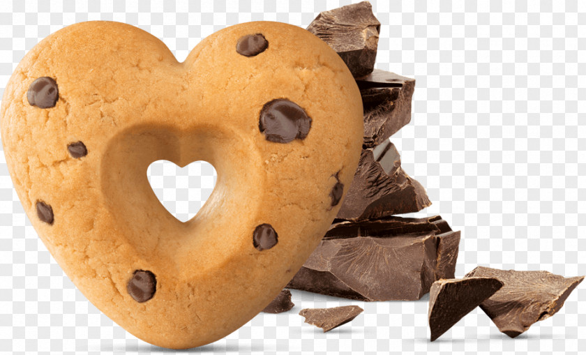 Biscuit Biscuits Chocolate Heart Breakfast PNG
