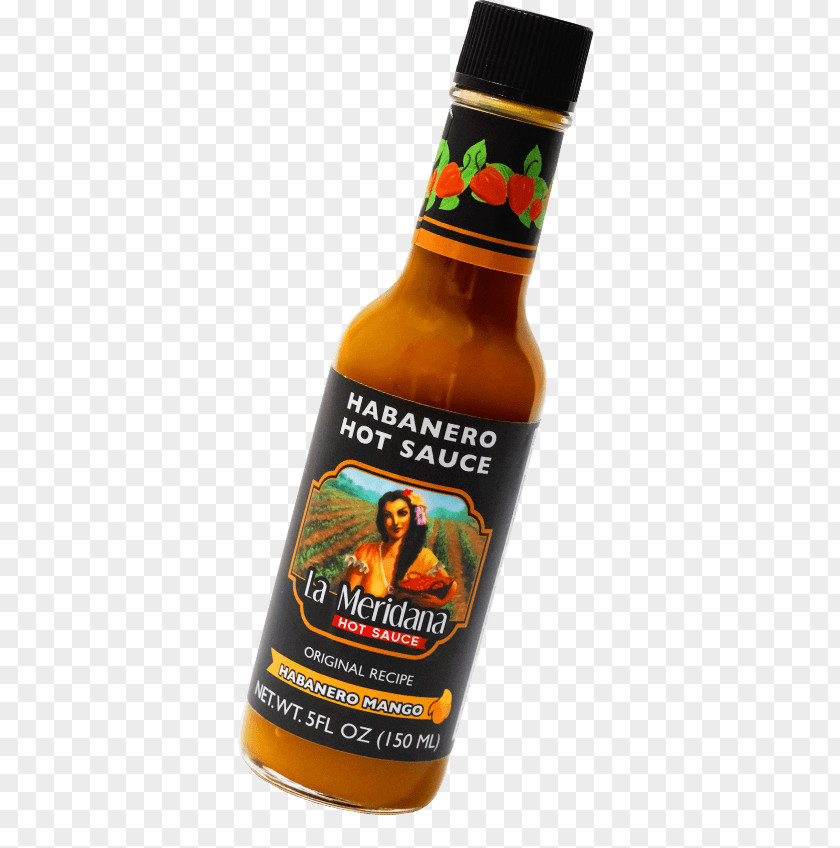 Chili Sauce Hot Habanero La Meridana Food PNG