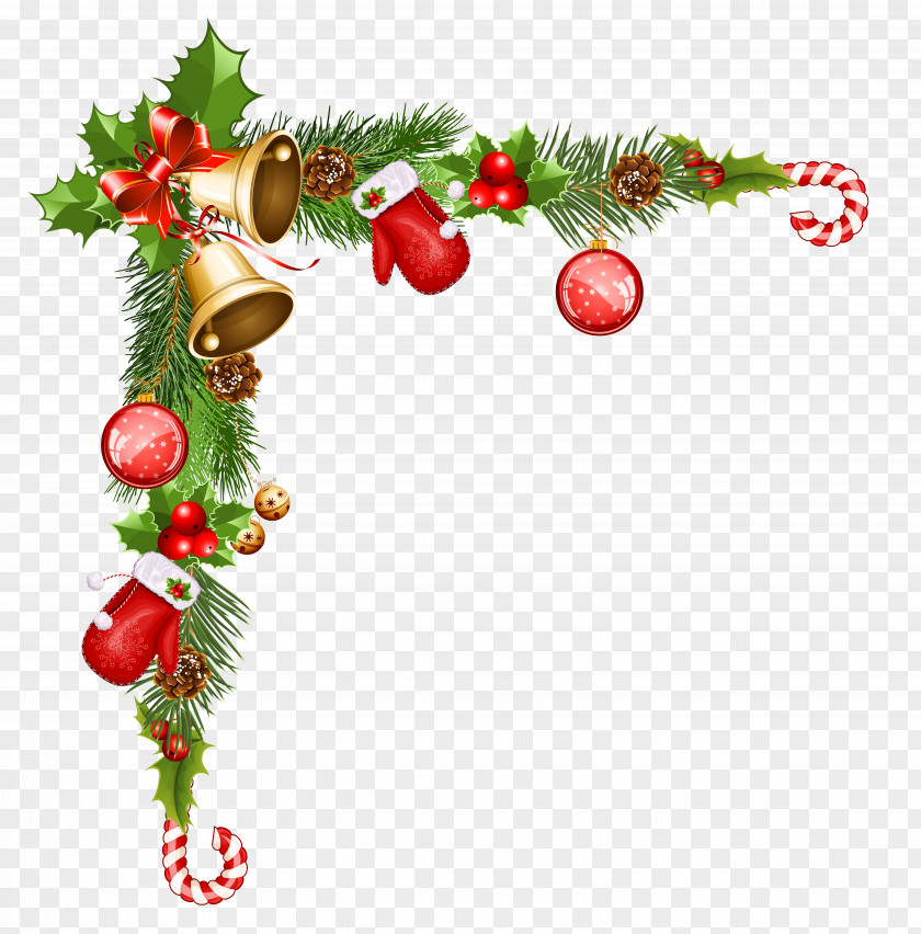 Christmas Decorative Background Decoration Santa Claus Clip Art PNG