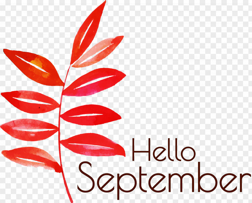 Hello September September PNG