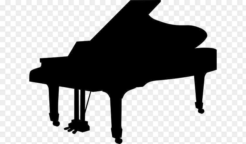 Piano Pianist Silhouette Clip Art PNG