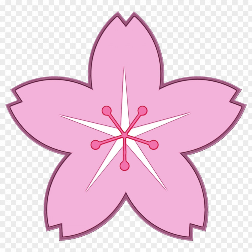 Symbol Flower Pink Petal Clip Art Leaf Plant PNG