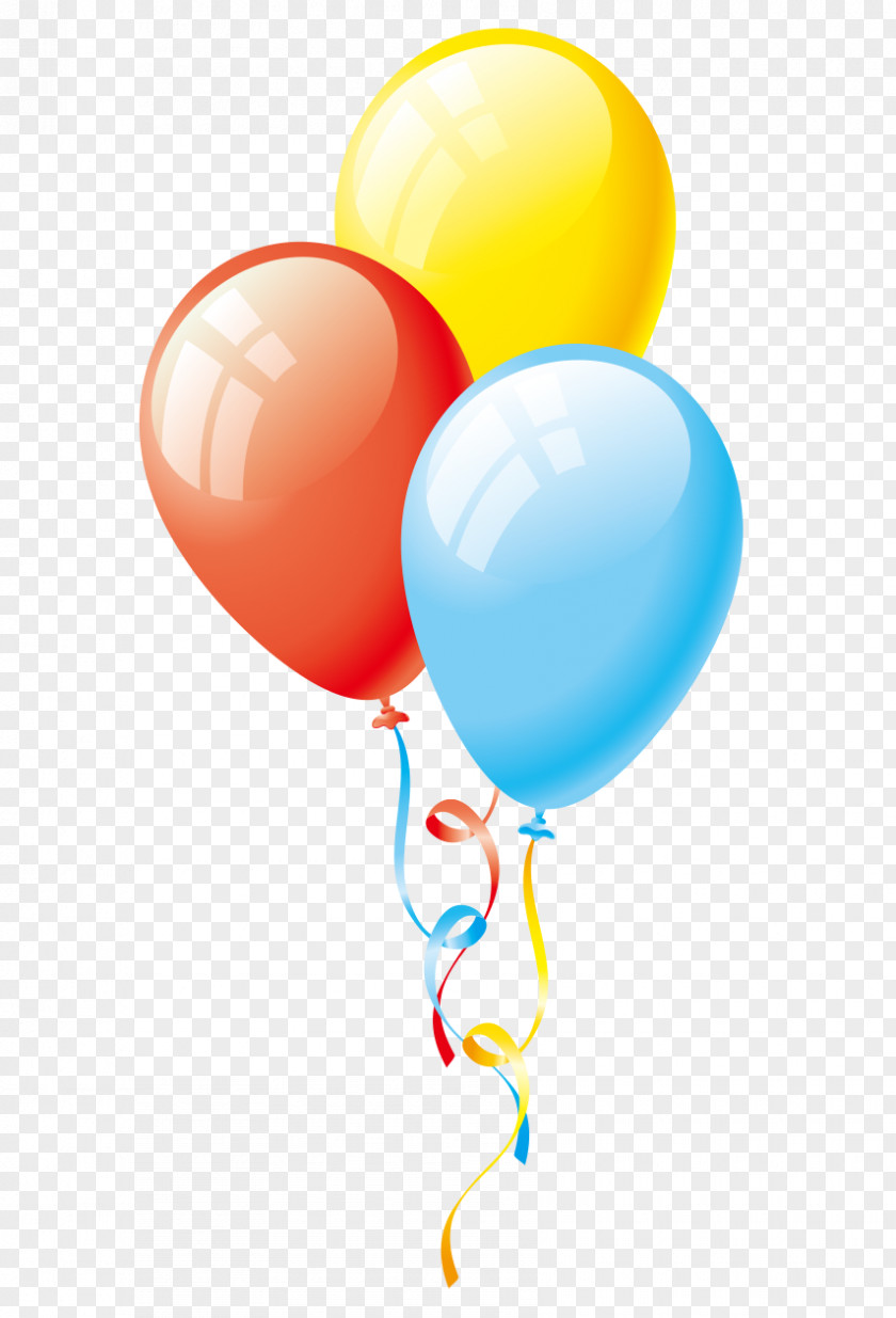 Vector Birthday Balloons PNG
