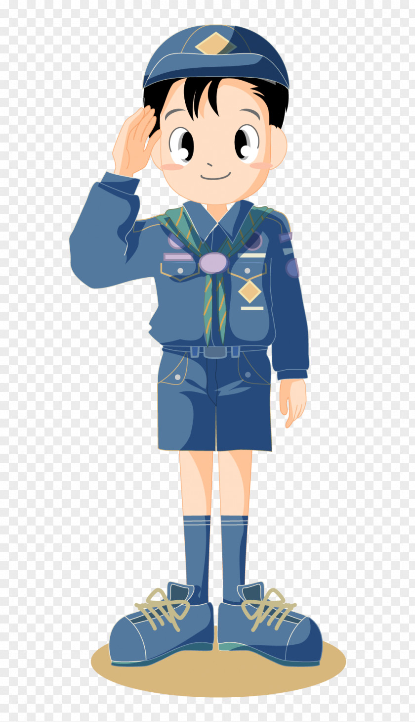 Bulletproof Boy Scouts Cartoon Scout Mascot Professional PNG