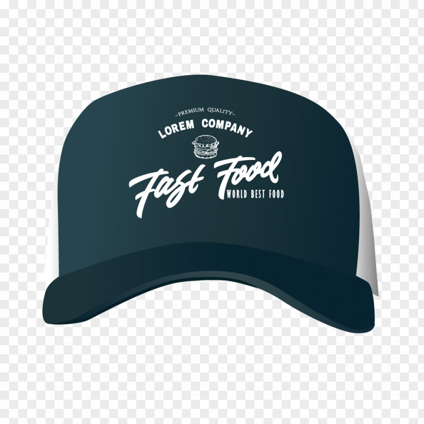 Dark Blue Baseball Cap Hat Fashion PNG