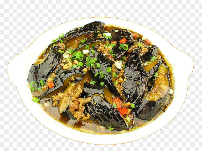 Eggplant Sauce Chinese Cuisine Braising Vegetable PNG
