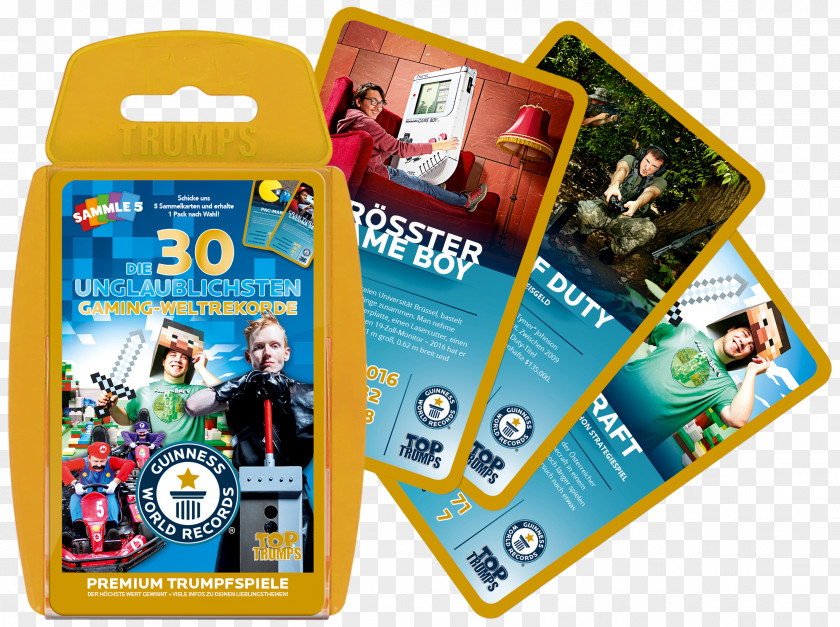 Minecraft Guinness World Records 2018 Gamer's Edition: The Ultimate Guide To Gaming Top Trumps PNG