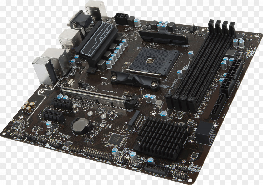 Motherboard Socket AM4 DDR4 SDRAM MicroATX PCI Express PNG