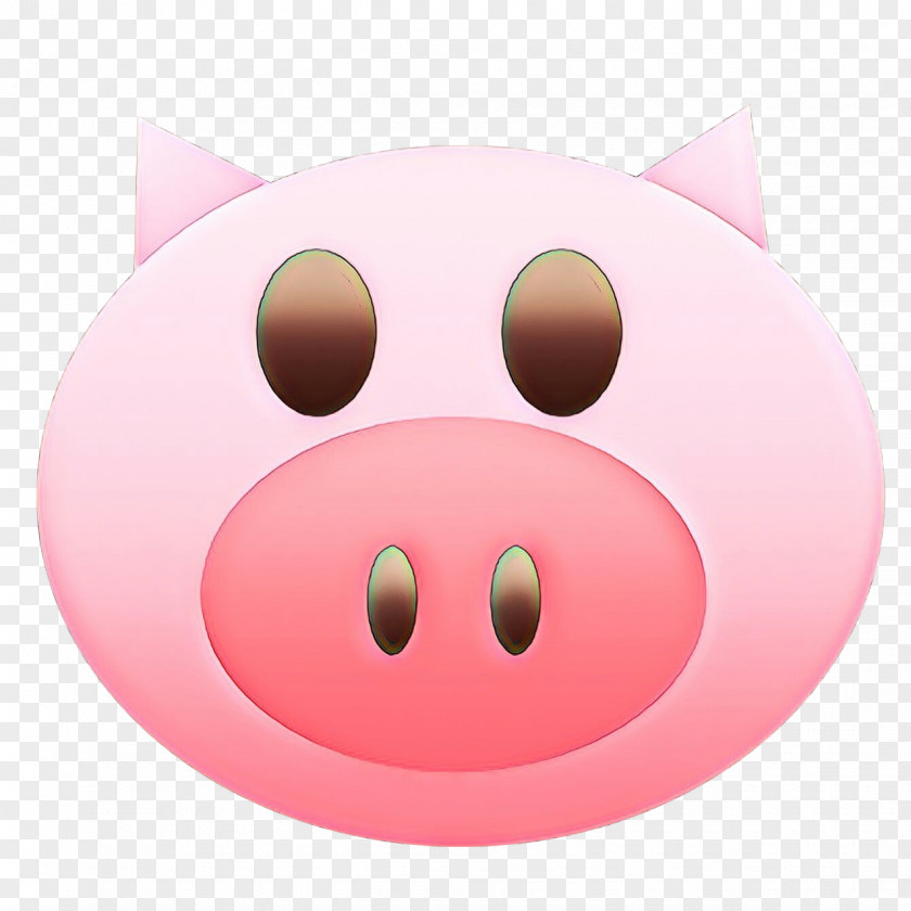 Mouth Smile Pig Cartoon PNG