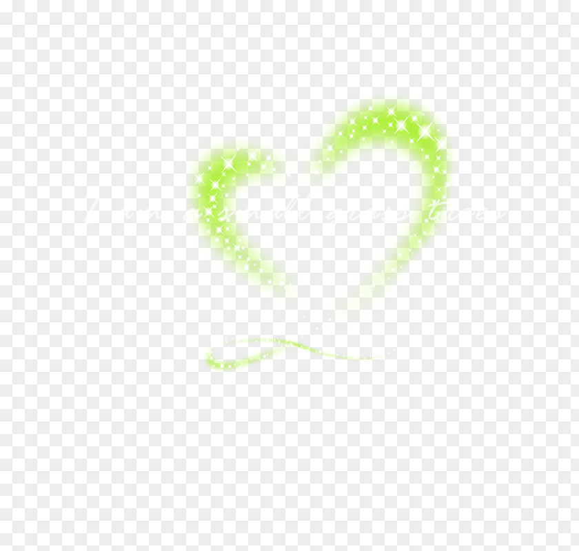 Orange Love Green Heart Wallpaper PNG