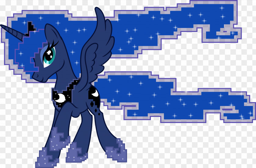 Blue Pony Princess Luna Celestia Rarity DeviantArt PNG