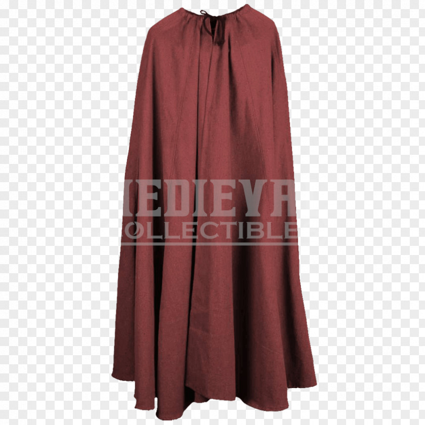 Dress Cape May Sleeve Neck Mantle PNG