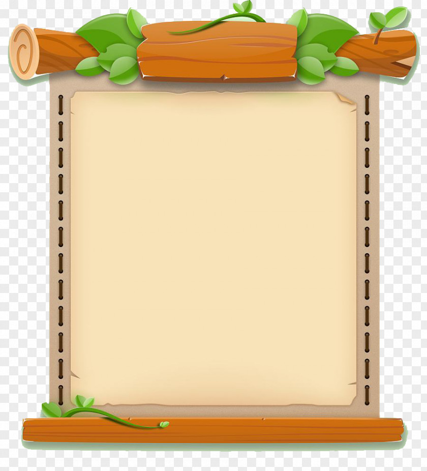Fresh And Cute Game UI Border User Interface Clip Art PNG