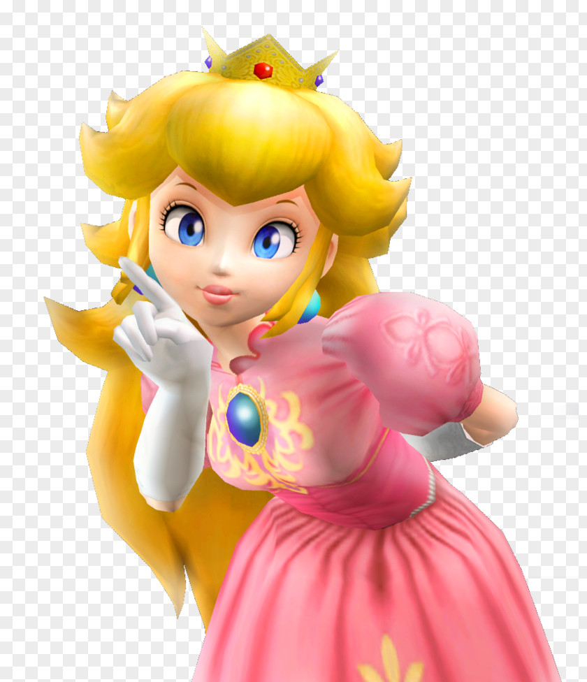 Mario Bros Super Smash Bros. Melee Brawl Princess Peach PNG