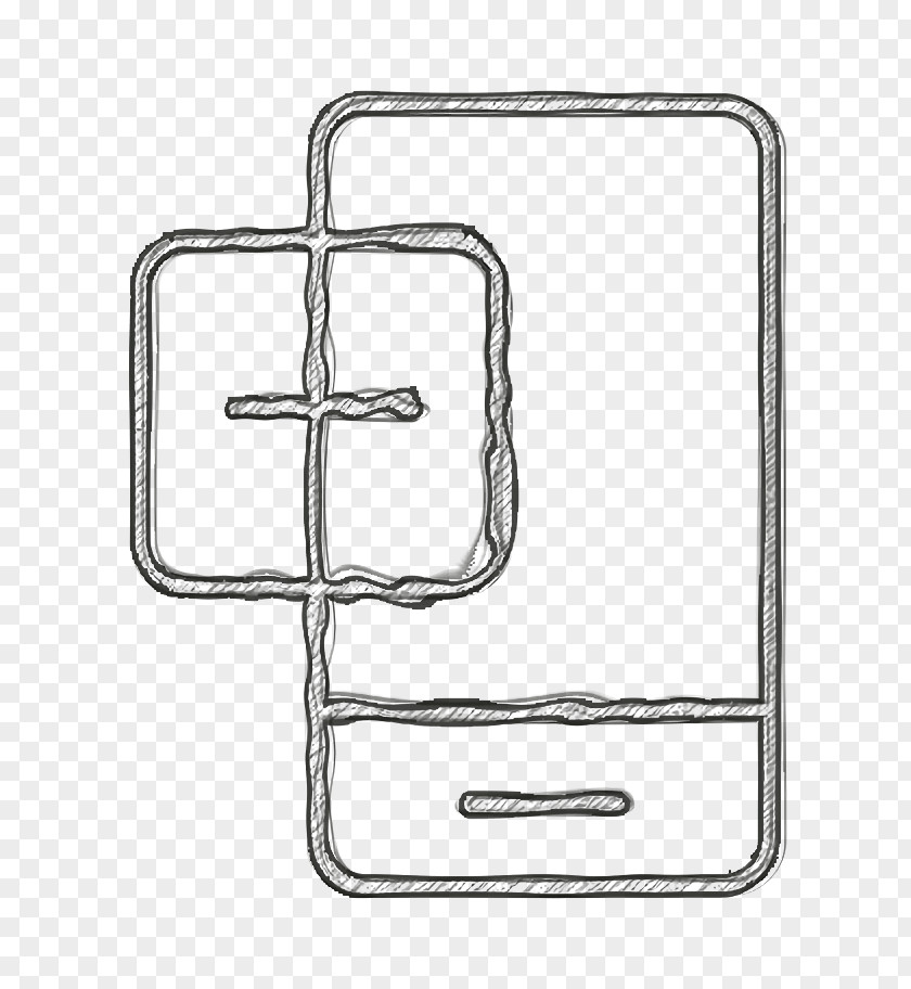Rectangle Technology Icon Communication Device Mobile PNG