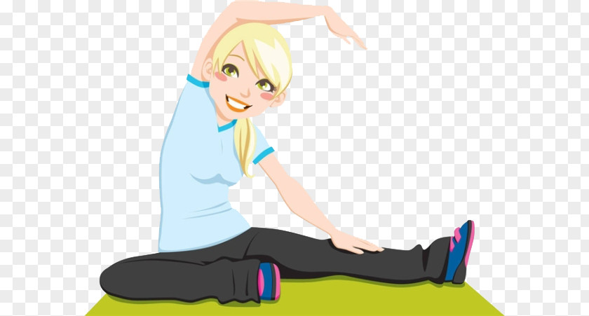 Yoga Burn Fat Flexibility Stretching Clip Art PNG