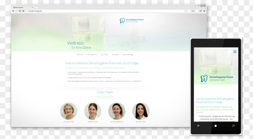 Baer Dental Designs Web Page Brand PNG