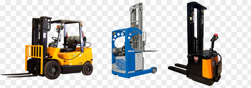 Banner Style Forklift Operator Machine Skip Cargo PNG