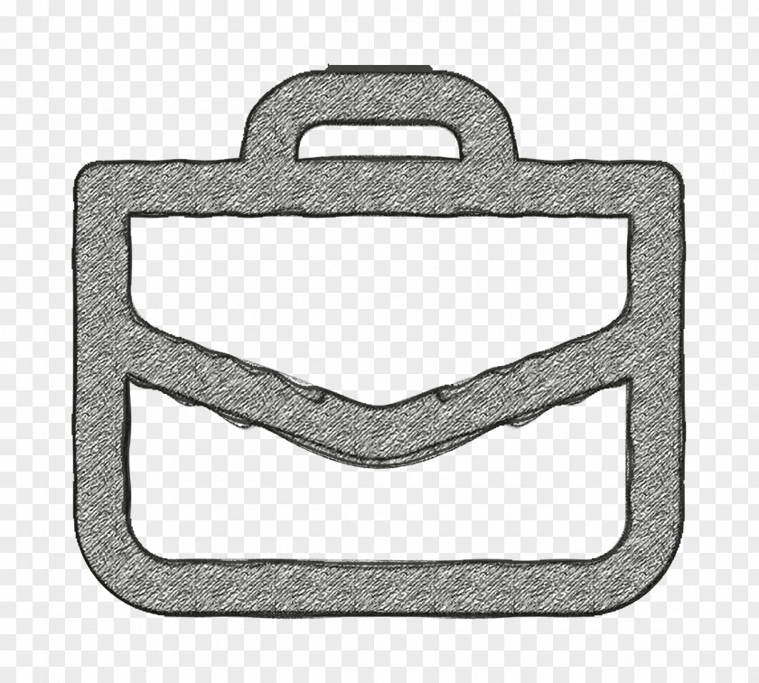Metal Hand Business Icon Suitcase Work PNG