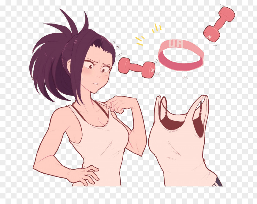 Momo Yaoyorozu Fan Art Drawing My Hero Academia PNG