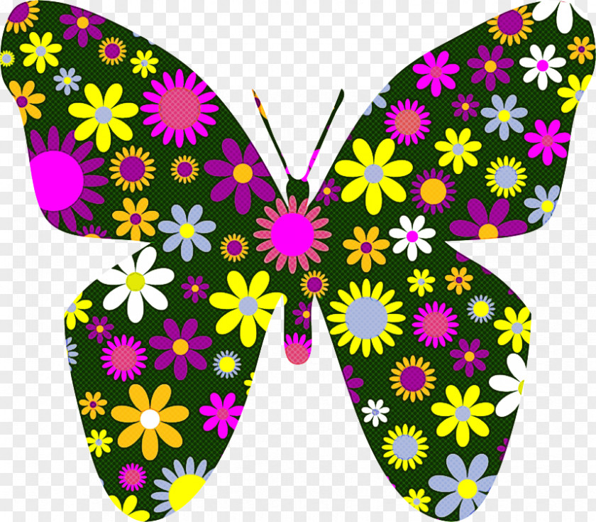 Butterfly Insect Moths And Butterflies Purple Symmetry PNG