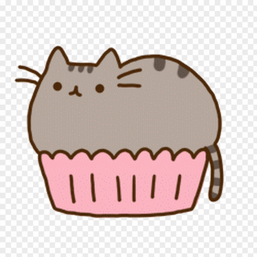 Cat Cupcake Pusheen GIF Image PNG