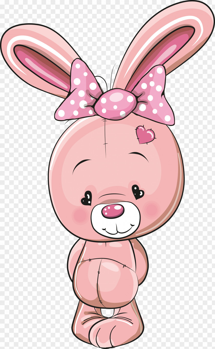 Cute Little Rabbit Drawing Cuteness PNG