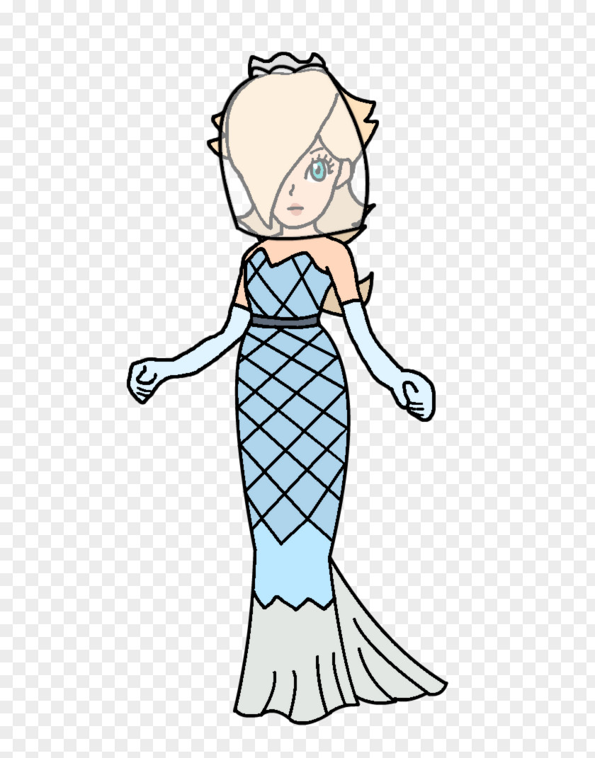 Daisy Wedding Dress Rosalina Swimsuit PNG