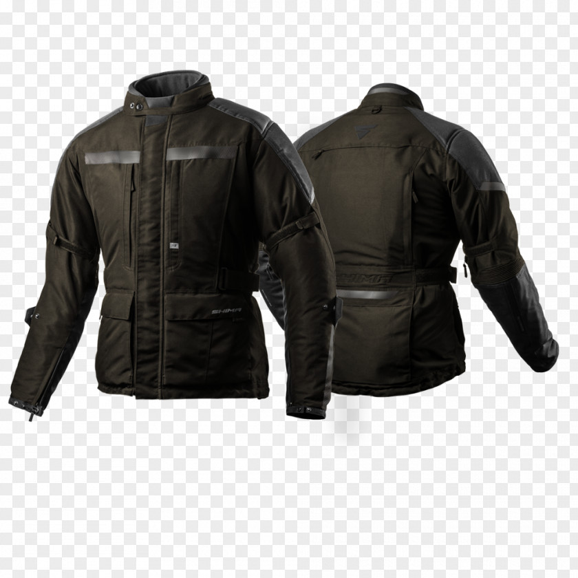 Jacket Leather Motorcycle Personal Protective Equipment Clothing Pocket PNG