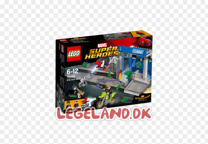 Lego Marvel Super Heroes Hamleys LEGO 76082 ATM Heist Battle Toy PNG