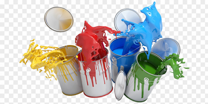 Plastic Paint Bucket Mockup Coating Printing Business Diaphragm Pump PNG