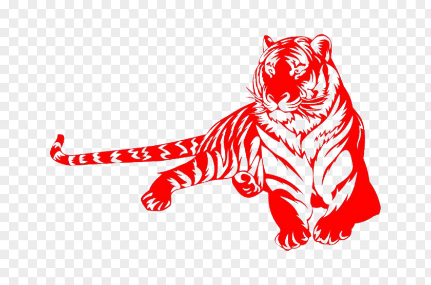 Red Tiger Chinese Zodiac Rat Astrology PNG