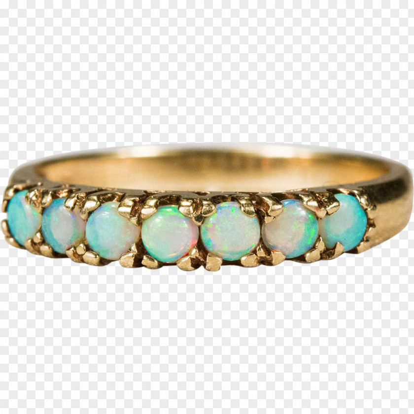 Ring Turquoise Opal Gold Bracelet PNG