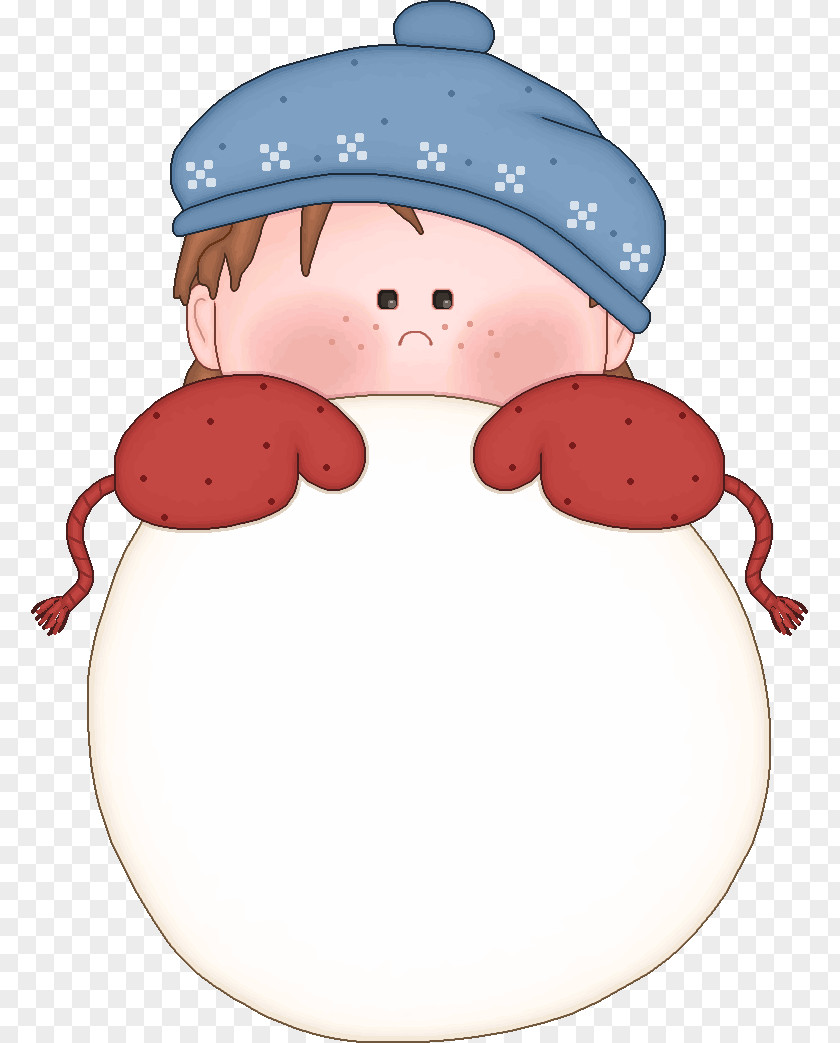 Snowman Nose Character Headgear Clip Art PNG