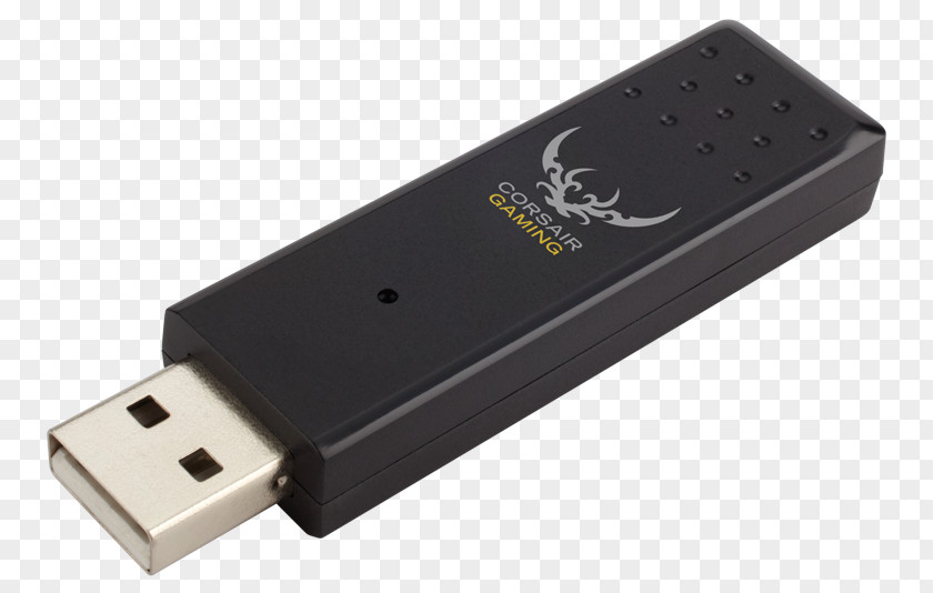 Corsair Wireless Headset Yellow USB Flash Drives Memory Computer Data Storage 3.0 PNG
