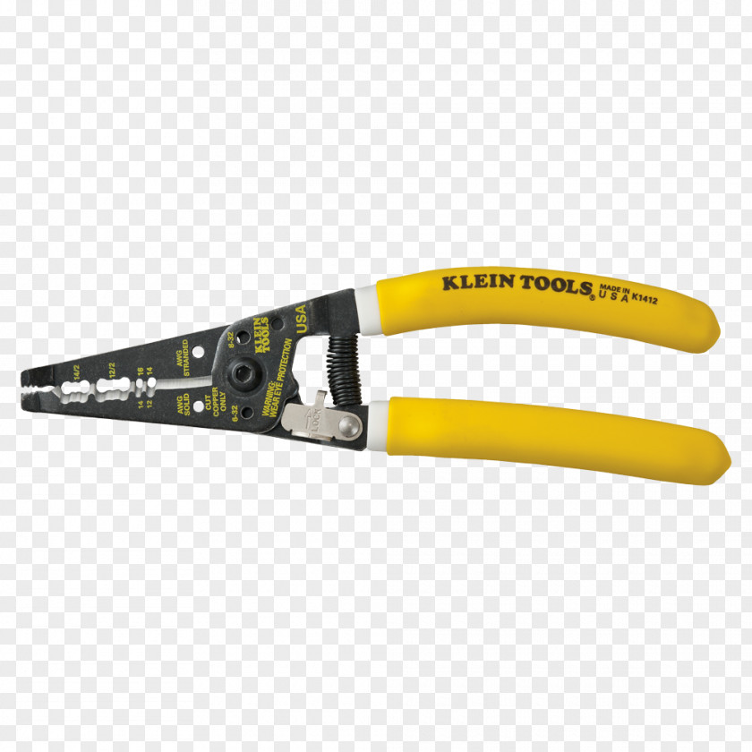Electrician Tools Hand Tool Wire Stripper Diagonal Pliers Klein PNG
